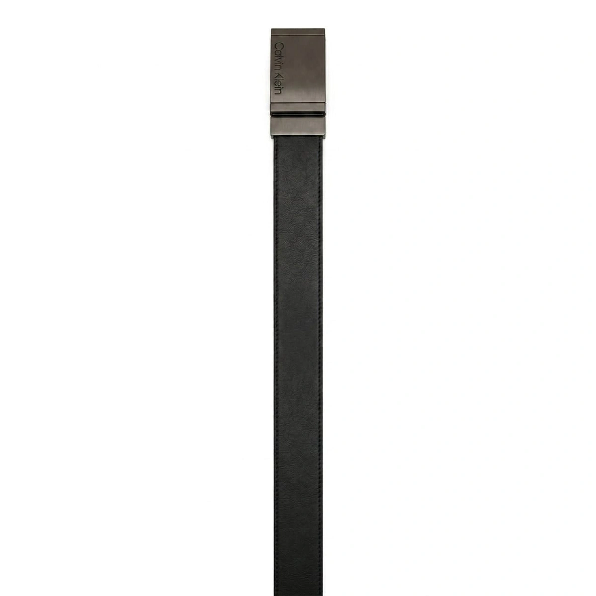 Calvin Klein Men's Reversible Belt – Black & Brown Leather with Premium Gunmetal Buckle#21