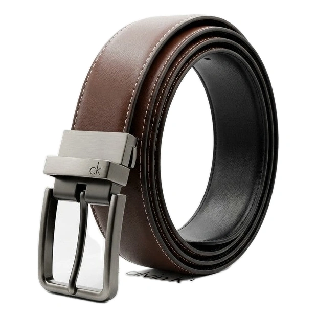 Calvin Klein Men's Reversible Leather Belt (Black & Brown) #19