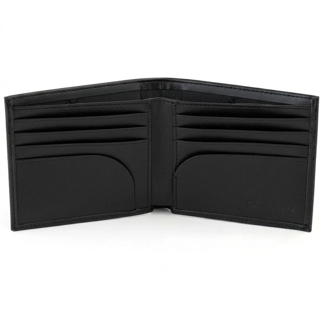 Calvin Klein Men’s Leather Belt & Wallet Gift Set – Black Premium Accessories Combo#16