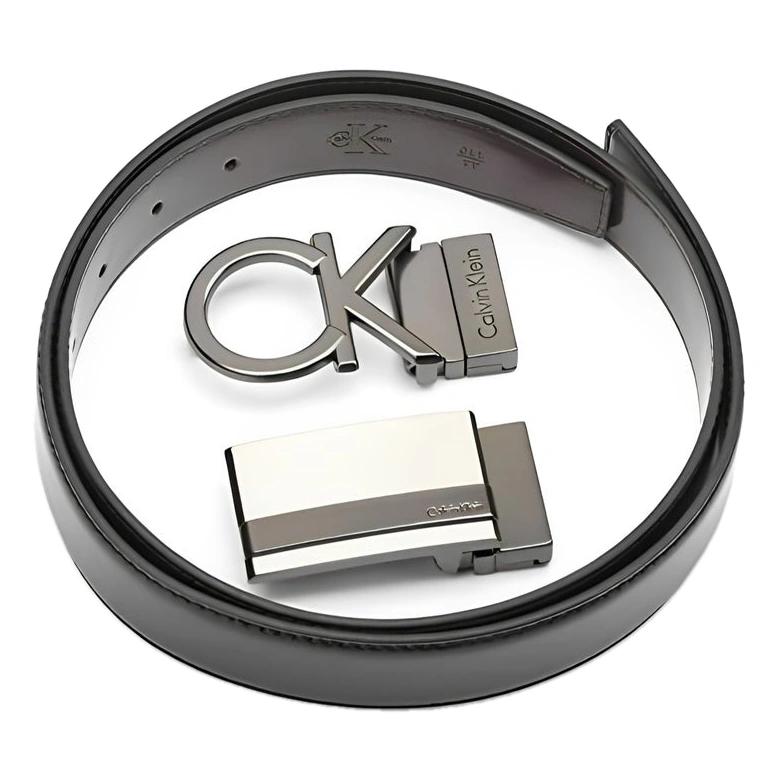 CK Leather Belt Set For Men #04
