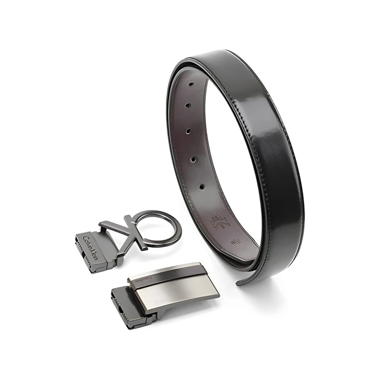 CK Leather Belt Set For Men #04
