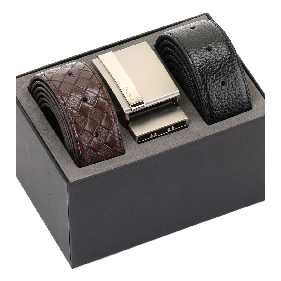 CK Leather Belt Set For Men #09