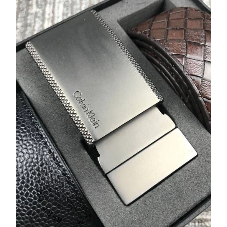 CK Leather Belt Set For Men #10