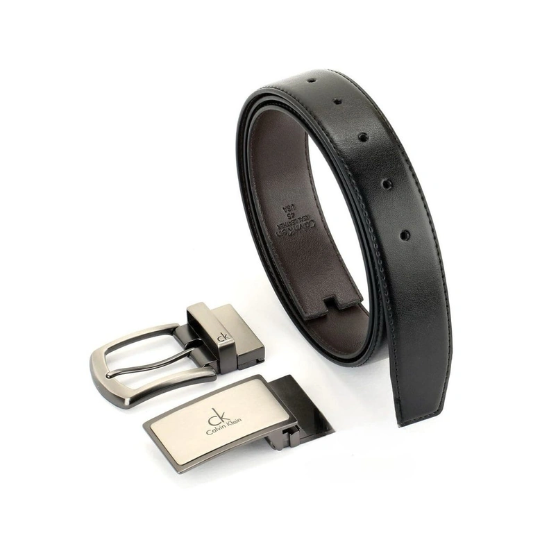 CK Leather Belt Set For Men #S-03