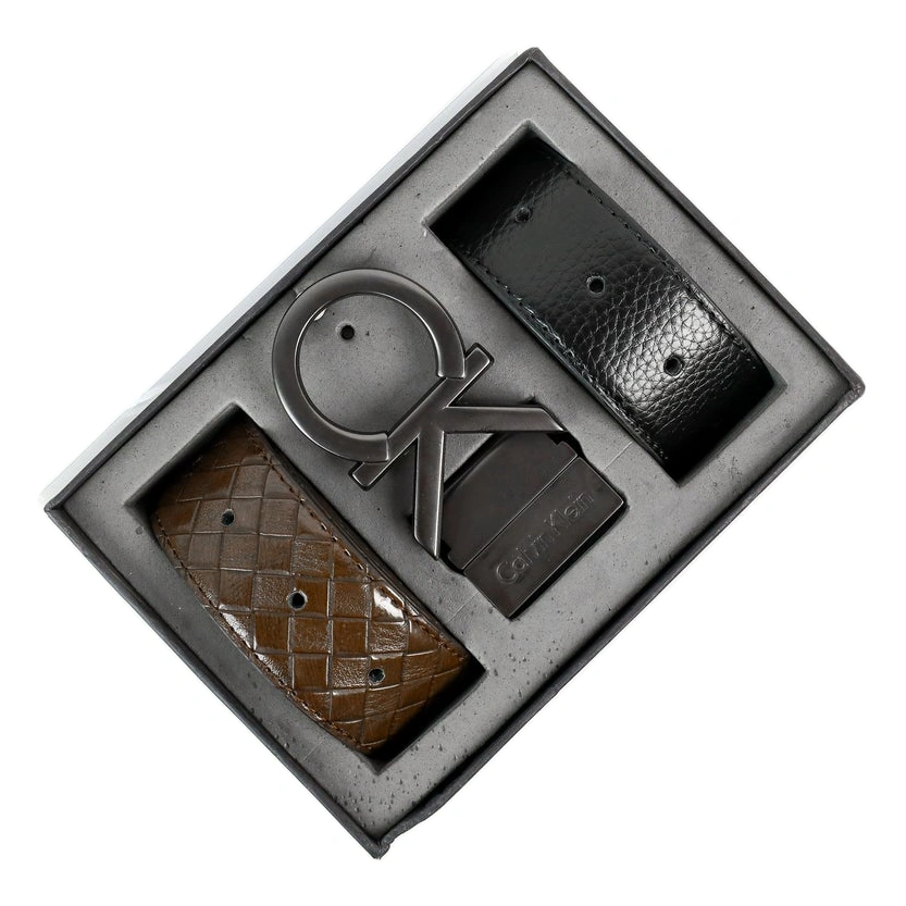 CK Leather Belt Set For Men #S-12