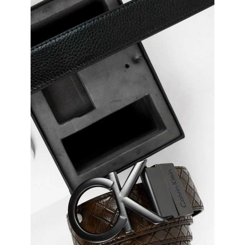 CK Leather Belt Set For Men #S-12