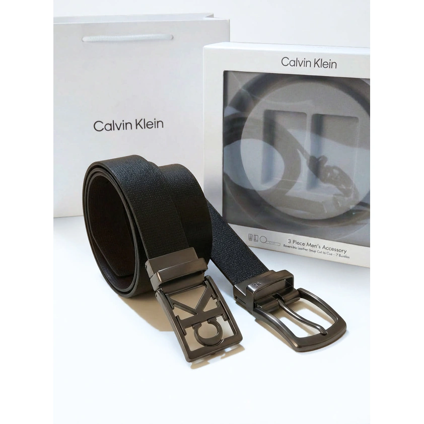 CK Leather Double Face Belt #13