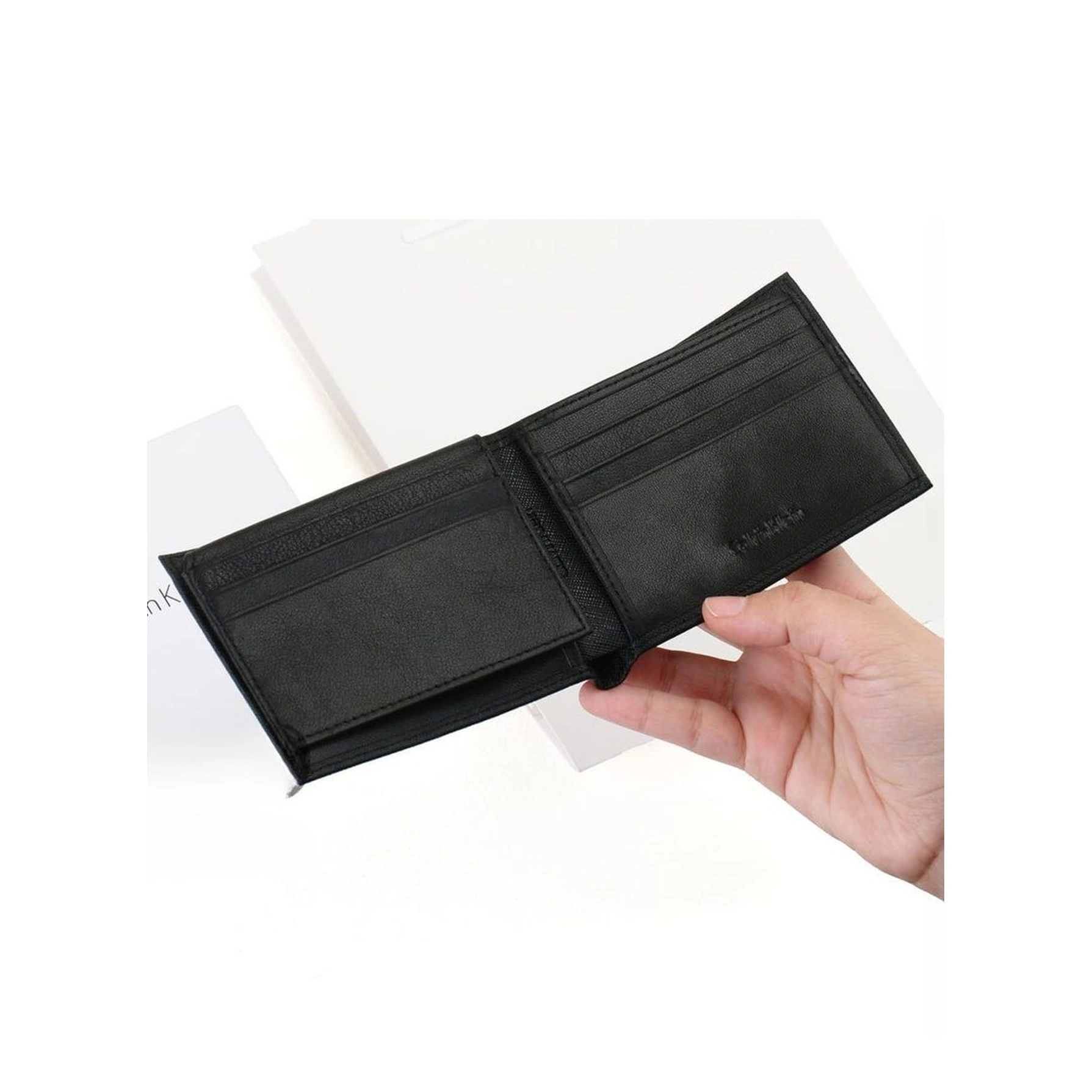 CK Reversible Belt & Wallet Set For Men #3