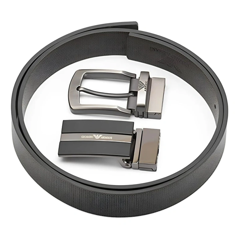 EA Leather Belt Set For Men #04