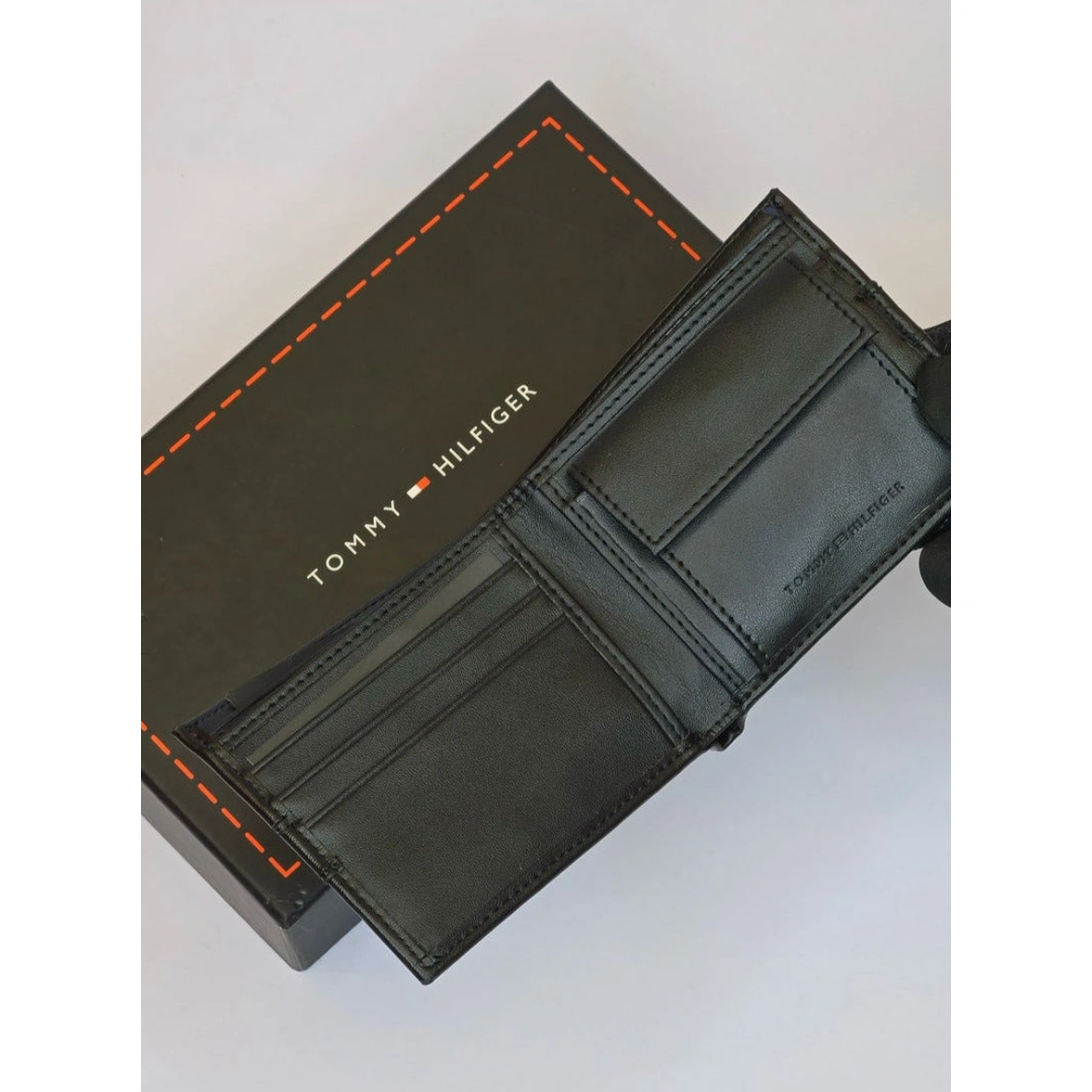 TH Leather Wallet-Belt Set For Men #04