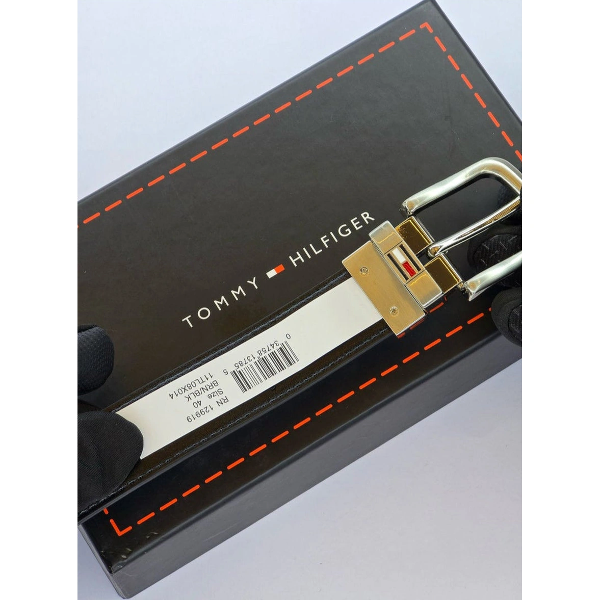 TH Leather Wallet-Belt Set For Men #04