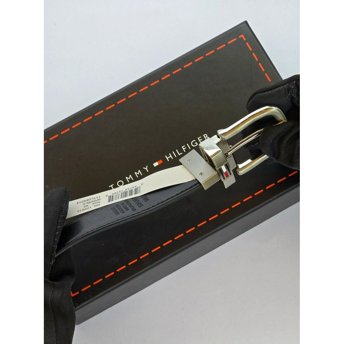 TH Leather Wallet-Belt Set For Men #04