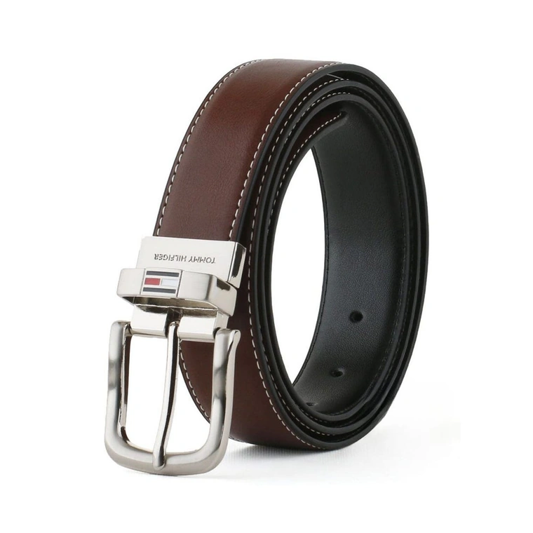 TH Leather Wallet-Belt Set For Men #5