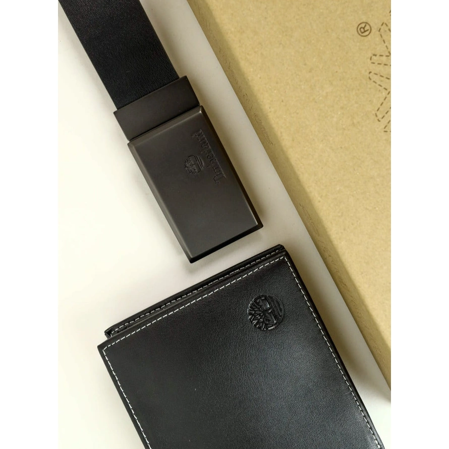 TL Leather Wallet-Belt Set For Men #1