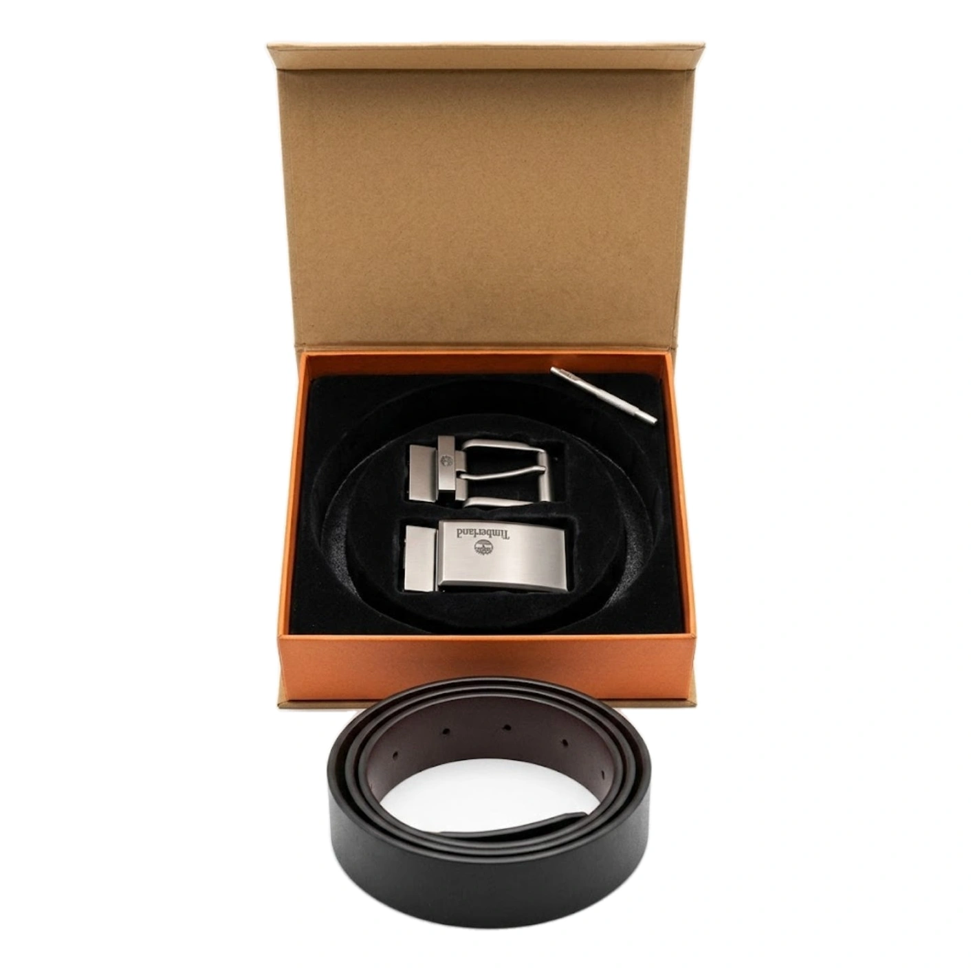TL Men's Reversible Belt Gift Set (2 Buckles) #01