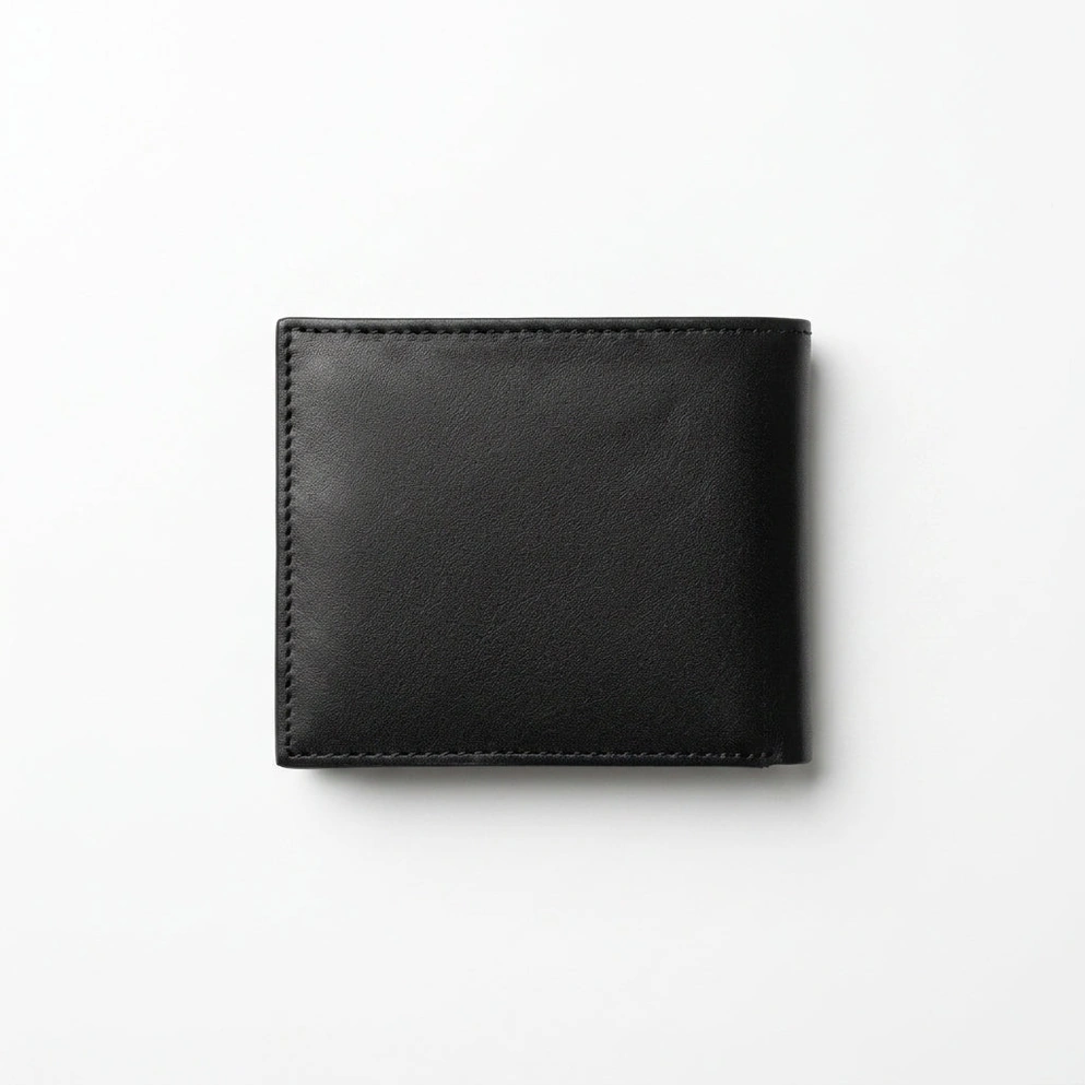 Tommy Hilfiger Men's Black Leather Belt & Wallet Set #016