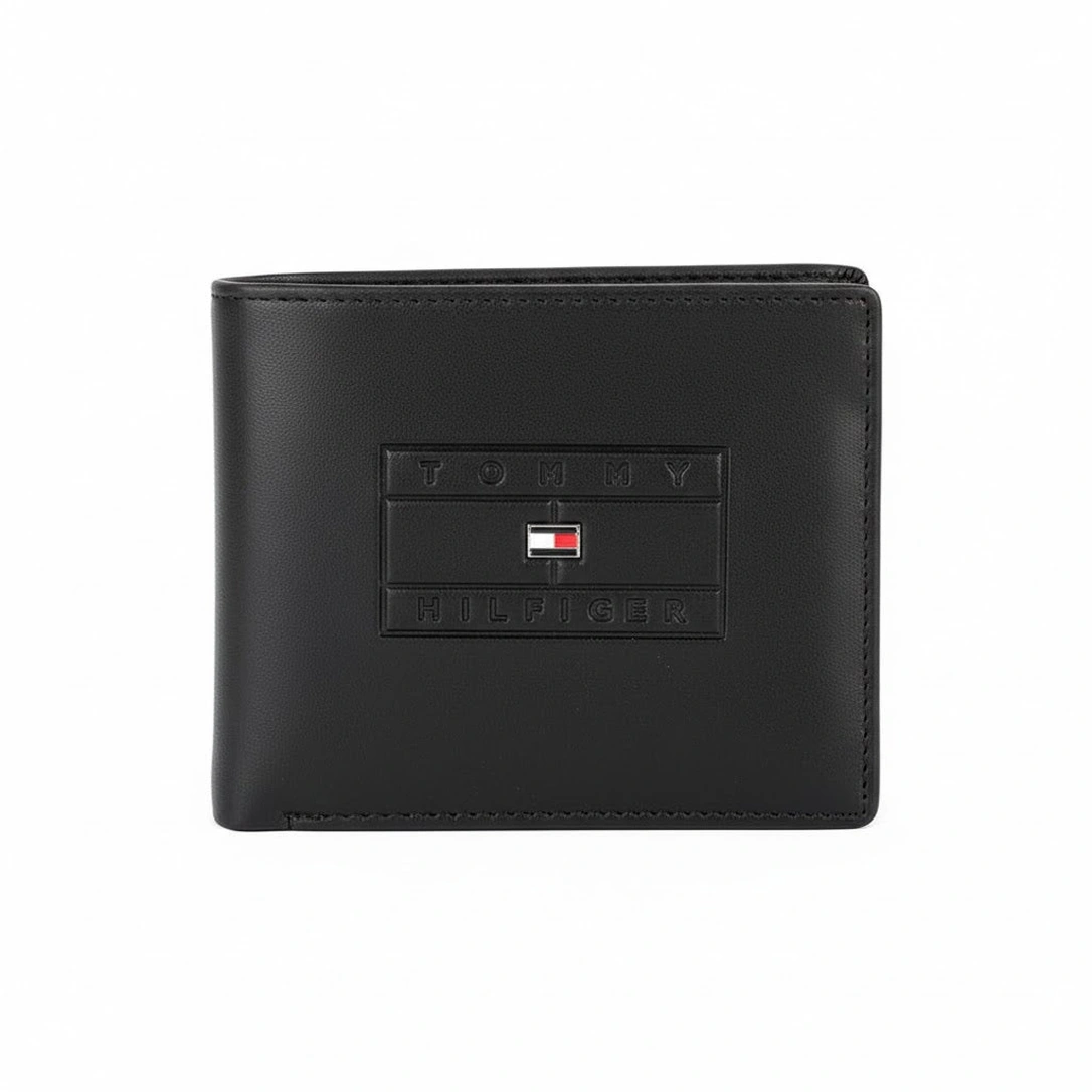 Tommy Hilfiger Men’s Leather Belt & Wallet Set  Reversible Design #1