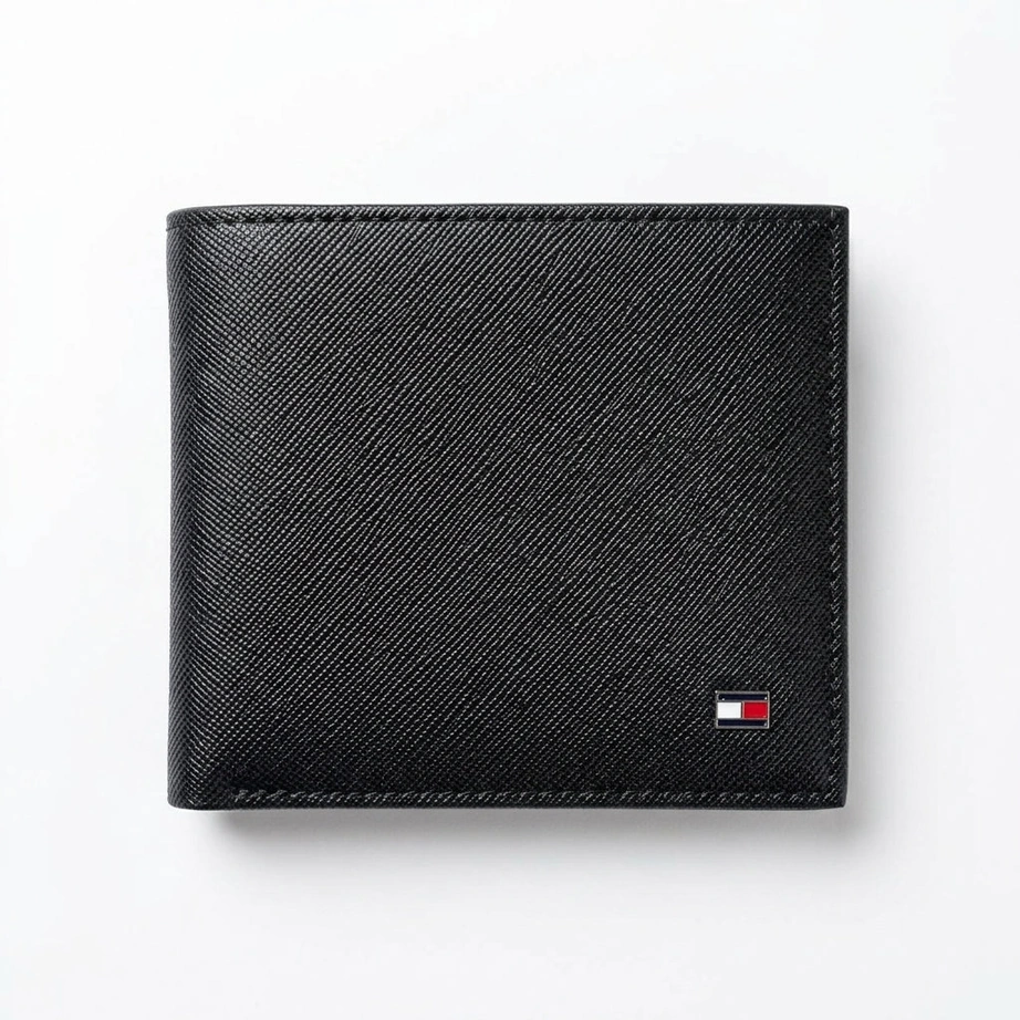 Tommy Hilfiger Men’s Leather Gift Set – Automatic Belt & Wallet #017