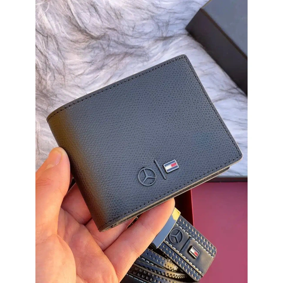 Tommy Hilfiger Men’s Luxury Gift Set Leather Belt & Bi-Fold Wallet Duo #6