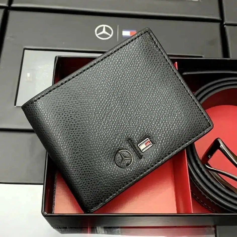 Tommy Hilfiger Men’s Luxury Gift Set Leather Belt & Bi-Fold Wallet Duo #6