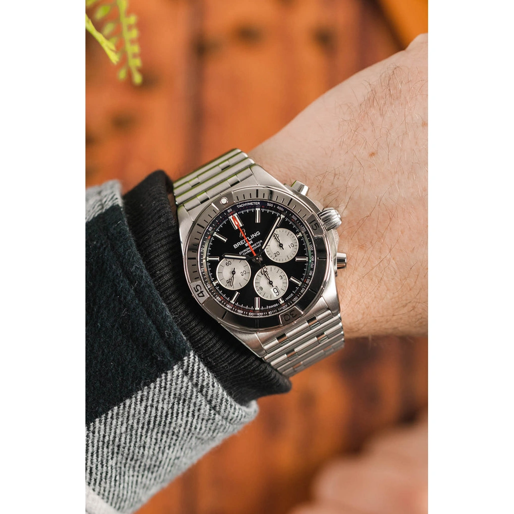 Breitling Watch For Men - Chronomat B01 42 - Ref. AB0134101B1A1