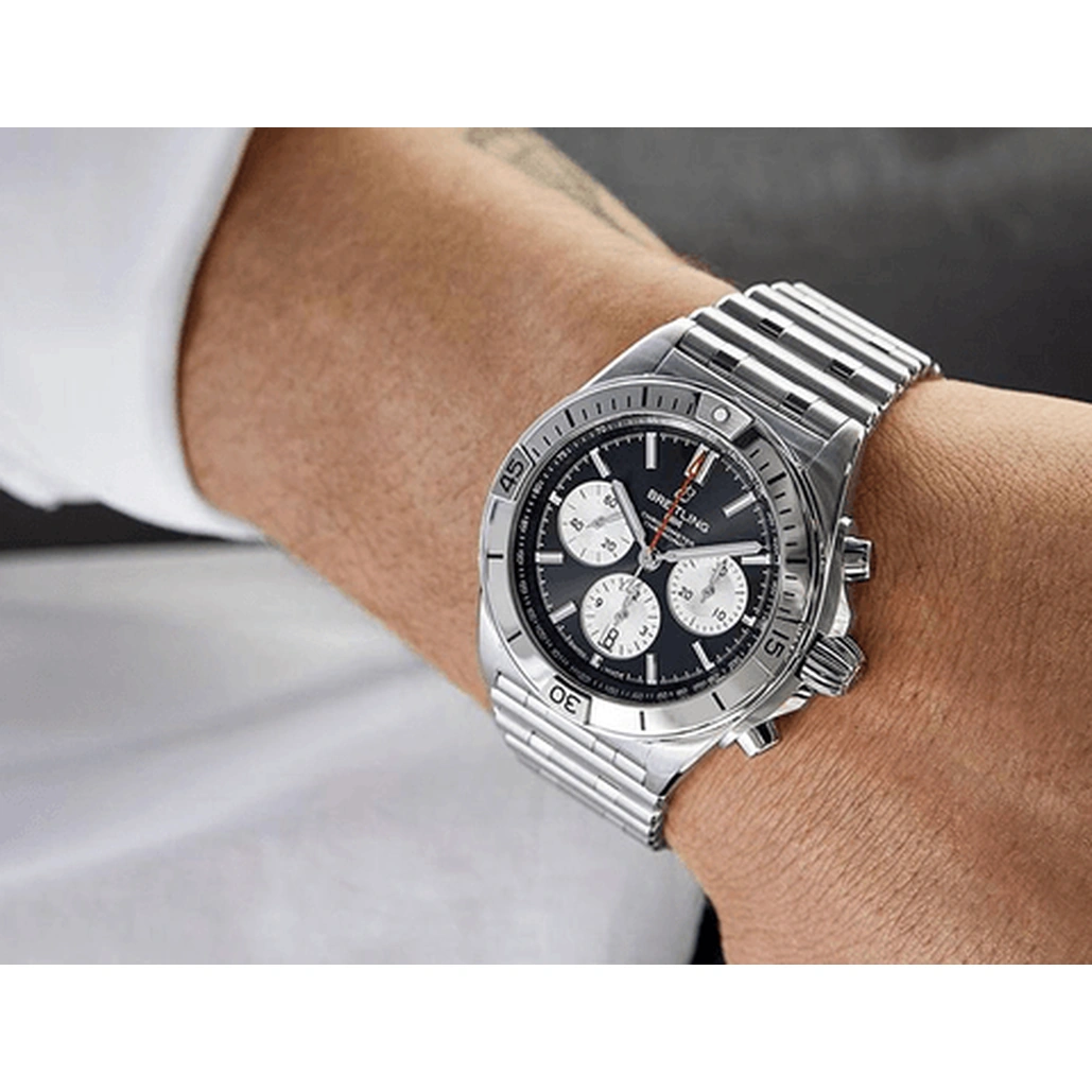 Breitling Watch For Men - Chronomat B01 42 - Ref. AB0134101B1A1