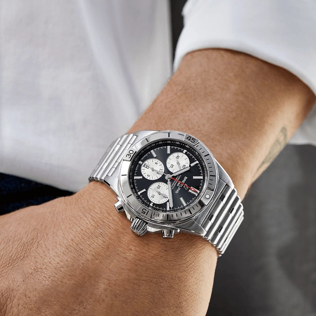 Breitling Watch For Men - Chronomat B01 42 - Ref. AB0134101B1A1