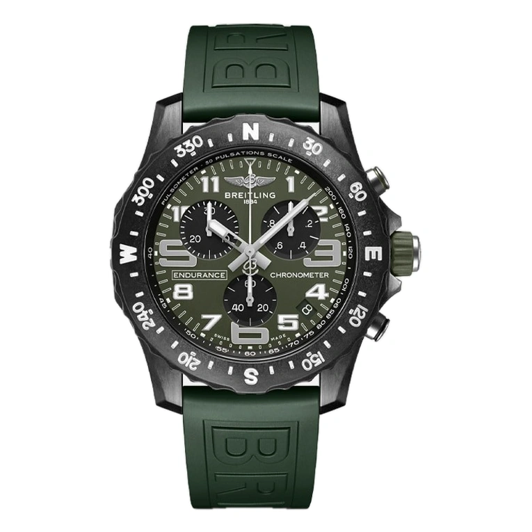 Breitling Watch For Men - Endurance Pro - Ref. X82310D31B1S1 - Green Dial