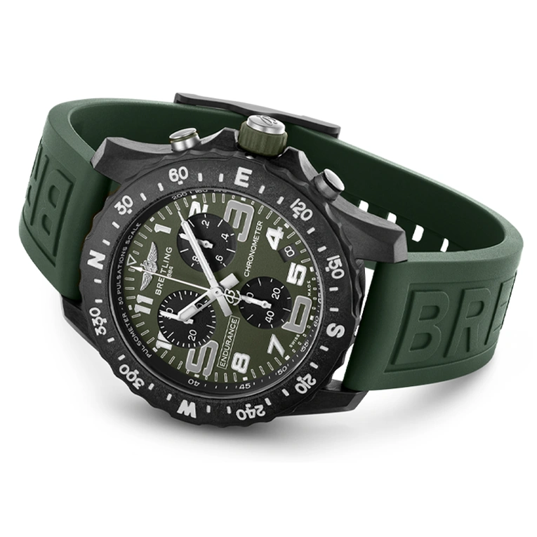 Breitling Watch For Men - Endurance Pro - Ref. X82310D31B1S1 - Green Dial