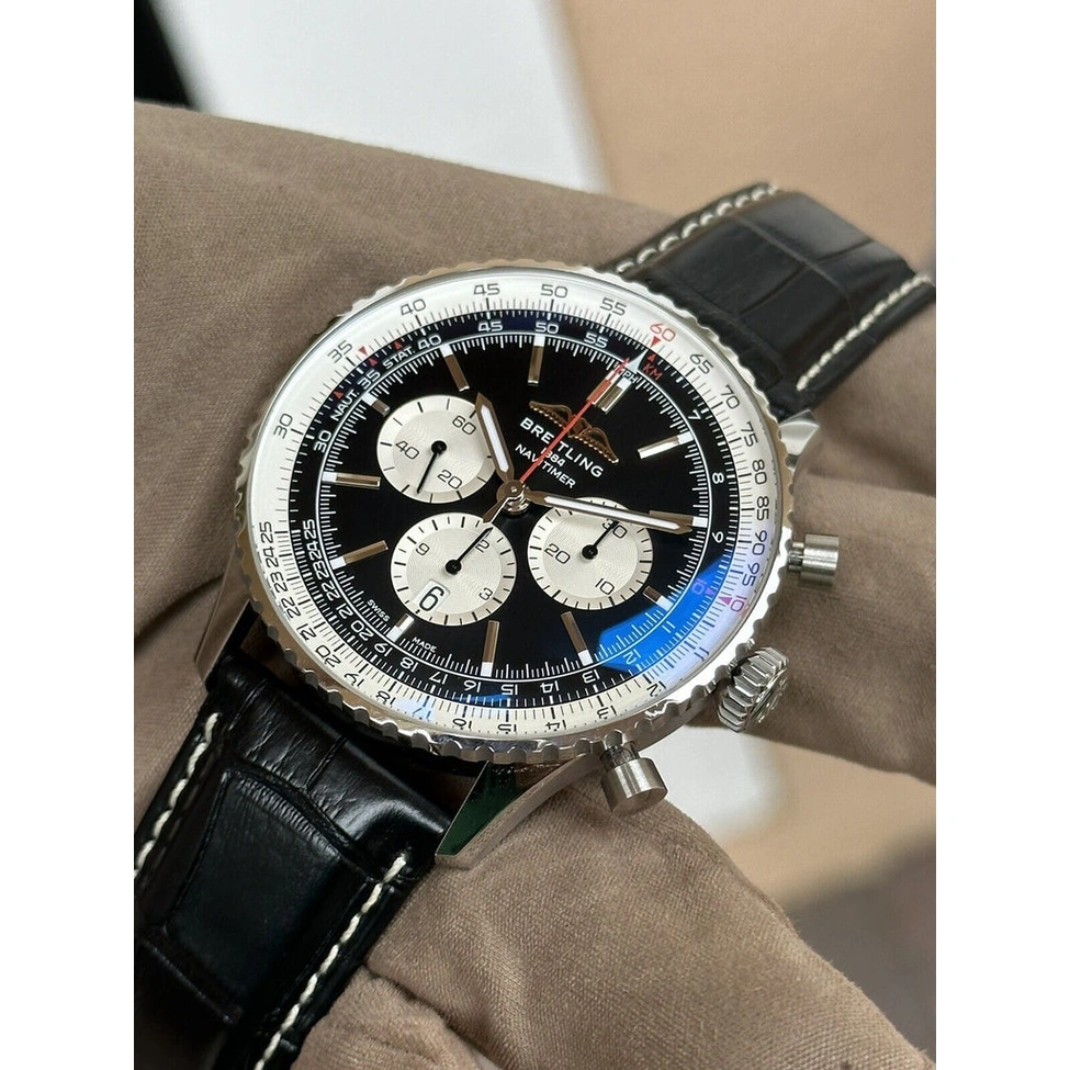 Breitling Watch For Men - Navitimer B01 Chronograph 43 - Ref. AB0137211B1P1