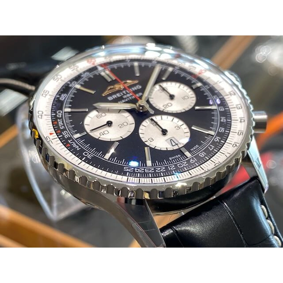 Breitling Watch For Men - Navitimer B01 Chronograph 43 - Ref. AB0137211B1P1