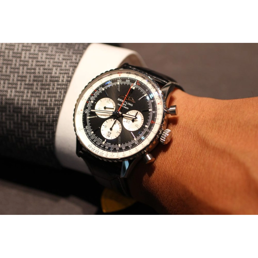 Breitling Watch For Men - Navitimer B01 Chronograph 43 - Ref. AB0137211B1P1