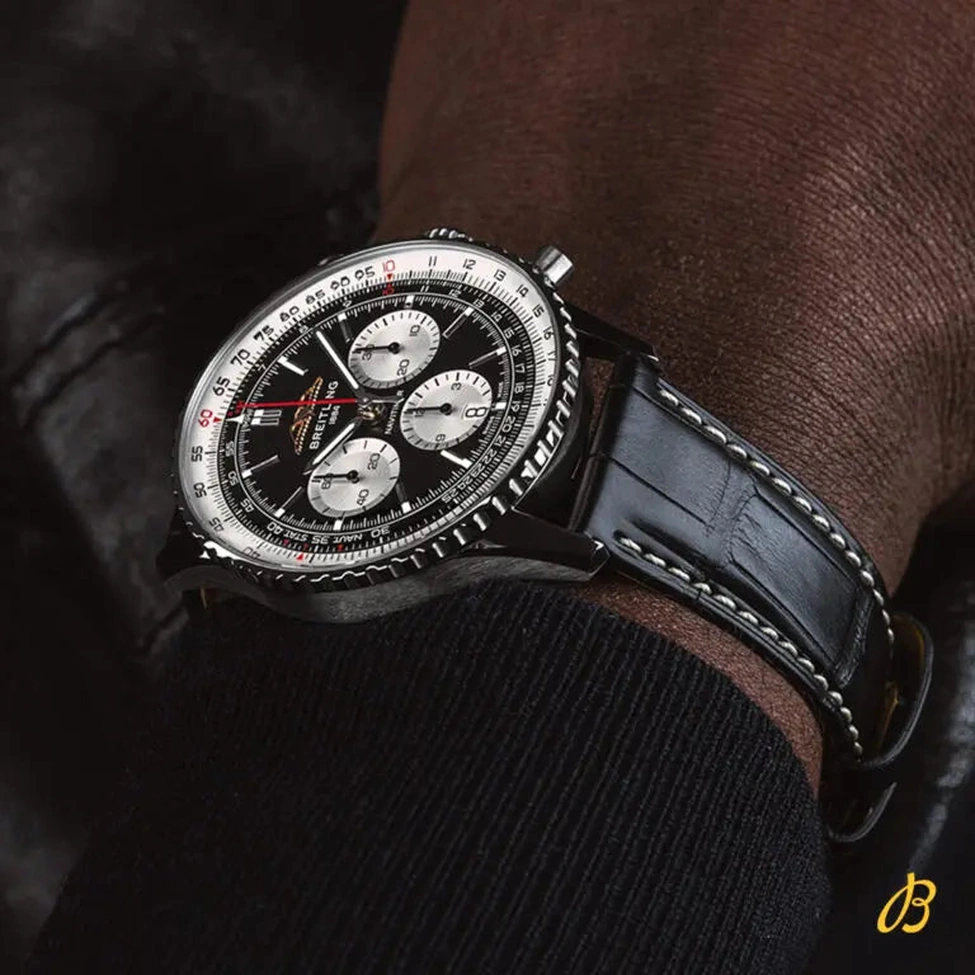 Breitling Watch For Men - Navitimer B01 Chronograph 43 - Ref. AB0137211B1P1