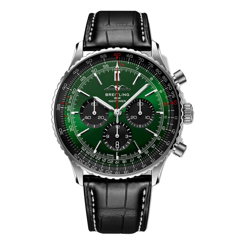 Breitling Watch For Men - Navitimer B01 Chronograph 43 - Ref. AB0137241L1P1