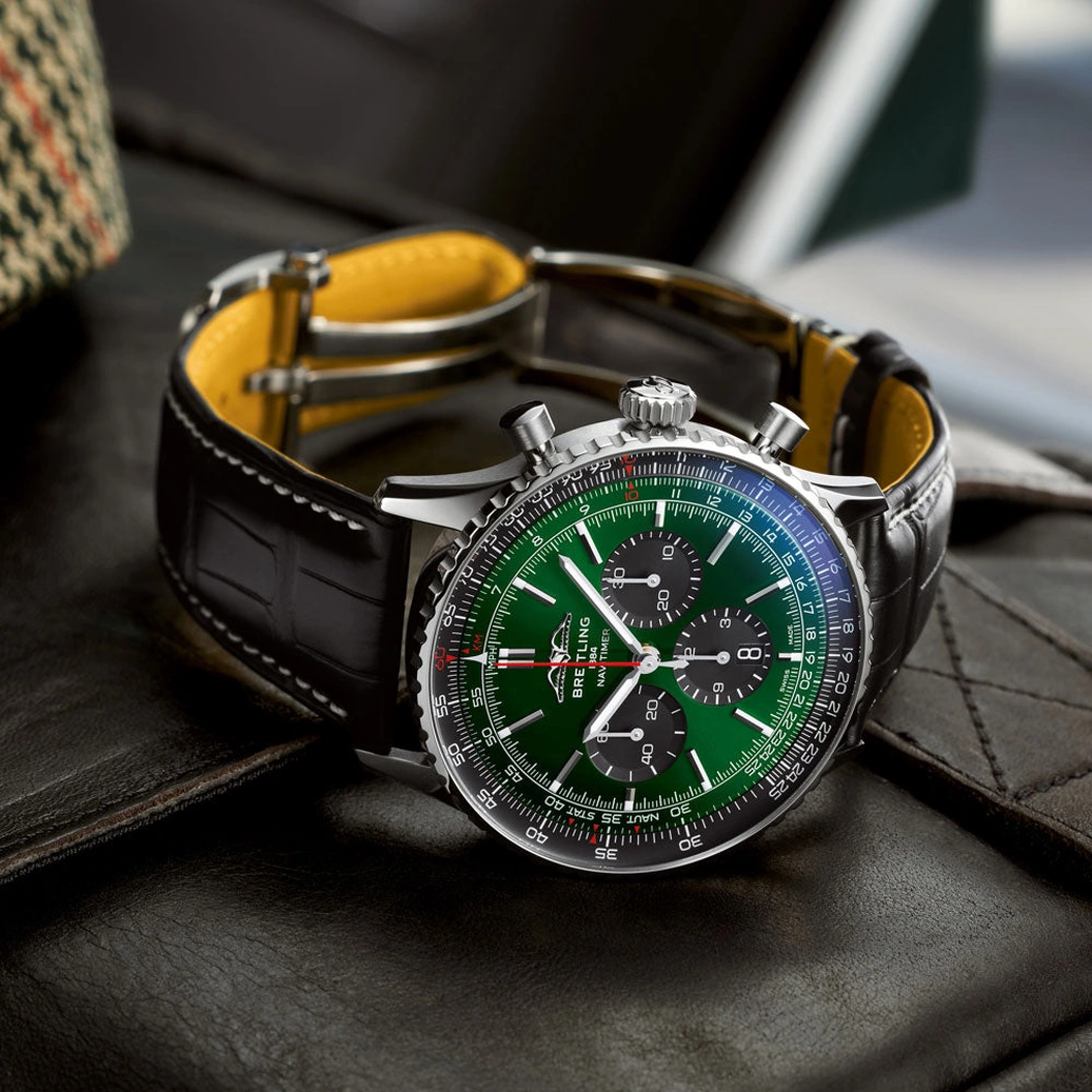 Breitling Watch For Men - Navitimer B01 Chronograph 43 - Ref. AB0137241L1P1