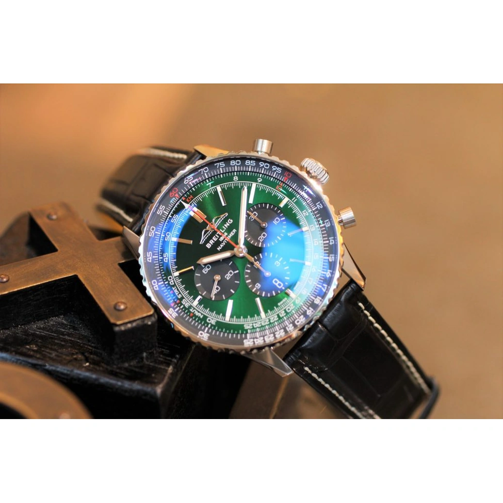 Breitling Watch For Men - Navitimer B01 Chronograph 43 - Ref. AB0137241L1P1