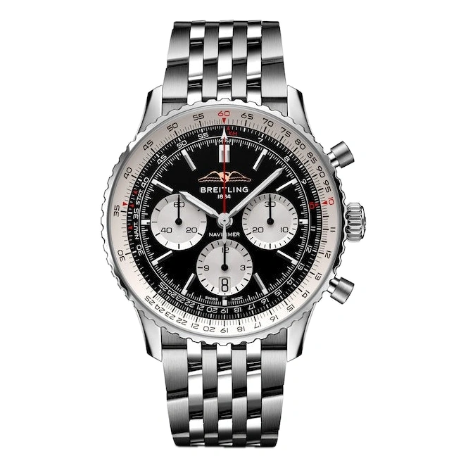 Breitling Watch For Men - Navitimer B01 Chronograph 43 - Ref. AB0138211B1A1