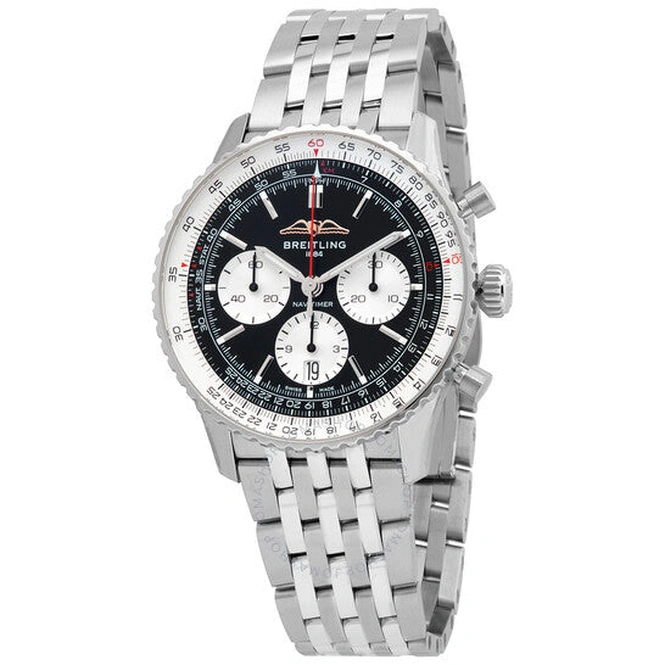 Breitling Watch For Men - Navitimer B01 Chronograph 43 - Ref. AB0138211B1A1