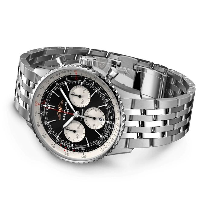 Breitling Watch For Men - Navitimer B01 Chronograph 43 - Ref. AB0138211B1A1