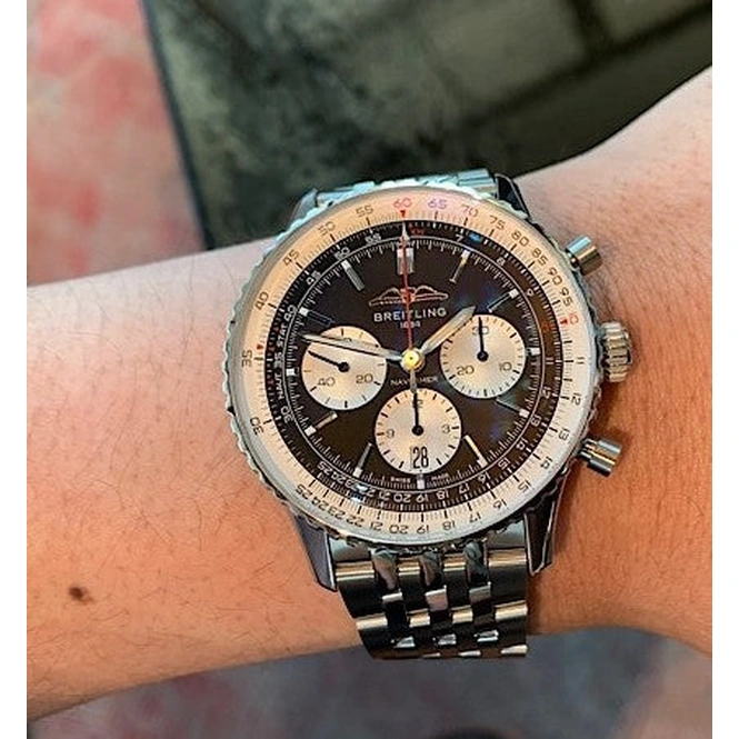 Breitling Watch For Men - Navitimer B01 Chronograph 43 - Ref. AB0138211B1A1