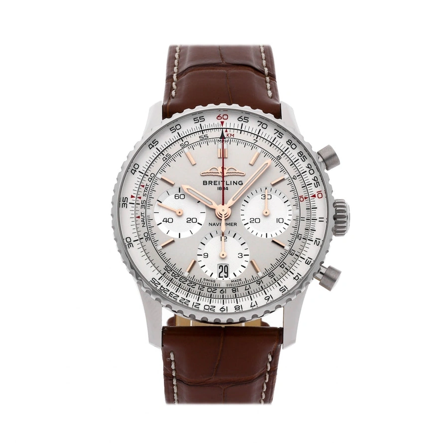 Breitling Watch For Men - Navitimer B01 Chronograph 43 - Ref. AB0139211G1P1