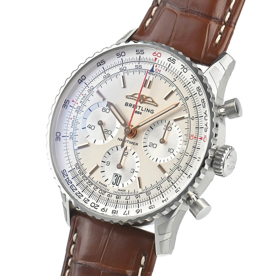 Breitling Watch For Men - Navitimer B01 Chronograph 43 - Ref. AB0139211G1P1