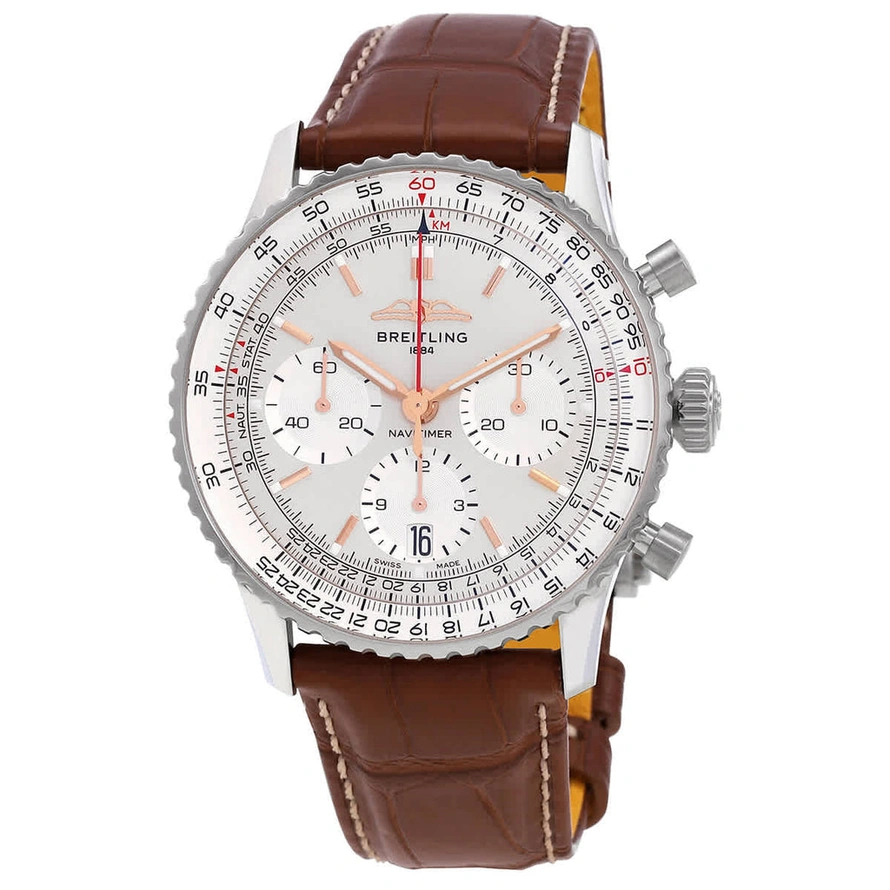 Breitling Watch For Men - Navitimer B01 Chronograph 43 - Ref. AB0139211G1P1