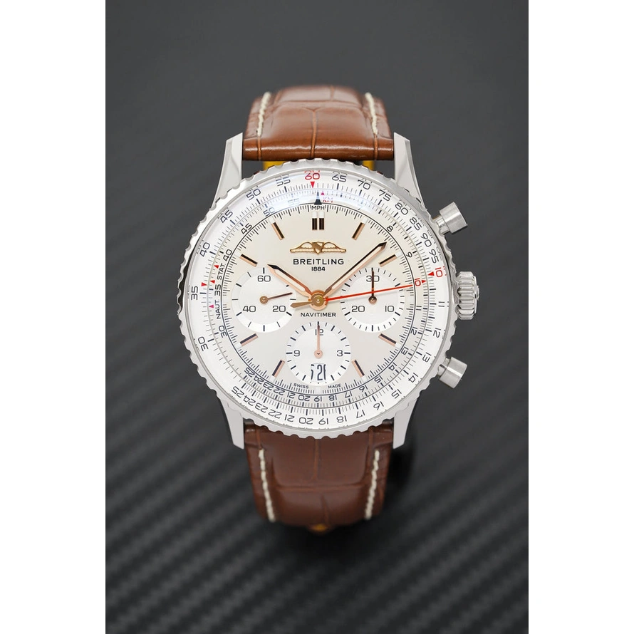 Breitling Watch For Men - Navitimer B01 Chronograph 43 - Ref. AB0139211G1P1