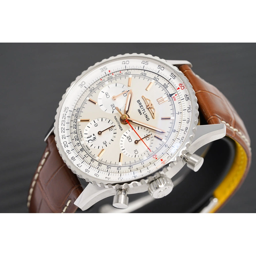 Breitling Watch For Men - Navitimer B01 Chronograph 43 - Ref. AB0139211G1P1