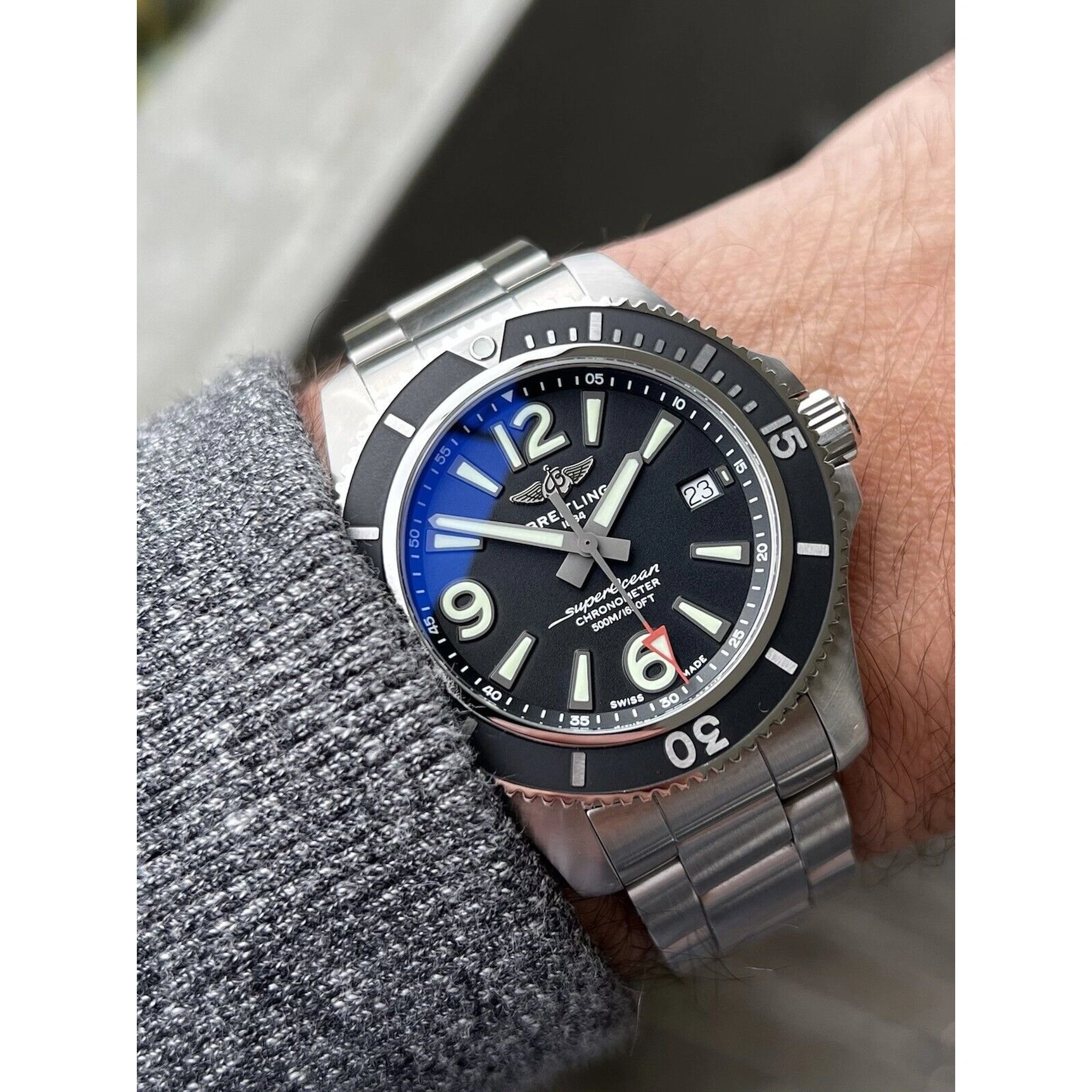 Breitling Watch For Men - Superocean Automatic