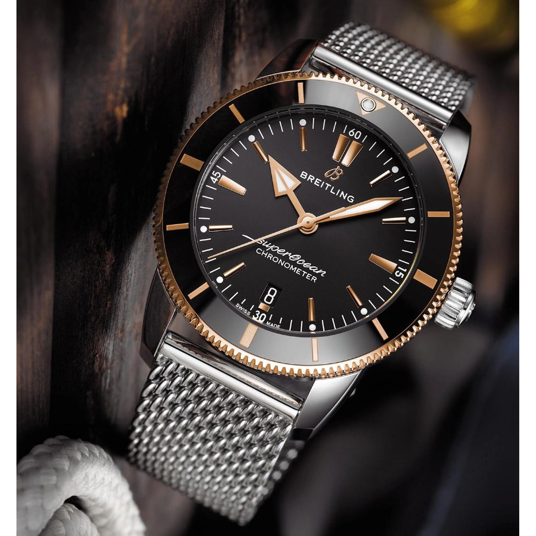 Breitling Watch For Men - Superocean Heritage Automatic 44 - Ref. UB2030121B1A1