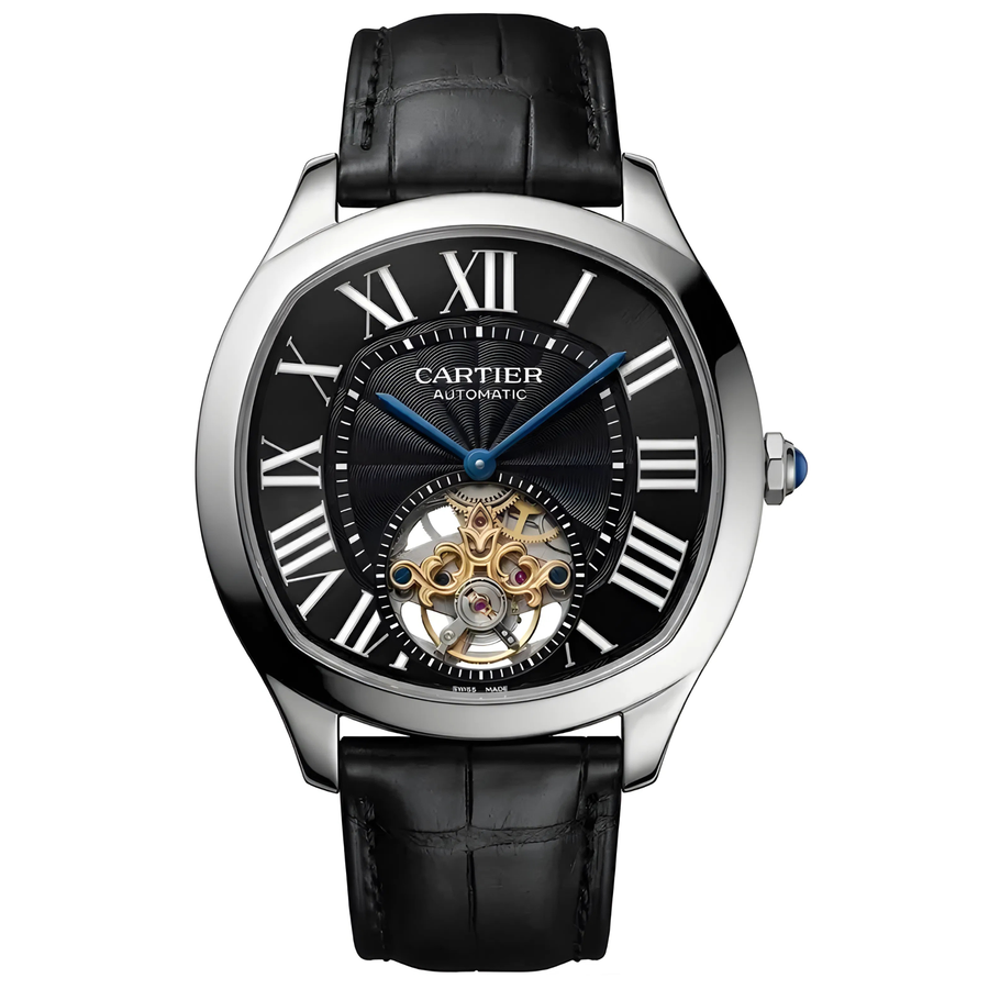 Cartier Watch For Men - Drive de Cartier (Black Dial) - WHNM0003