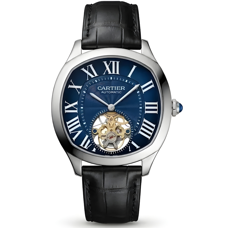 Cartier Watch For Men - Drive de Cartier (Blue Dial) - WHNM0003