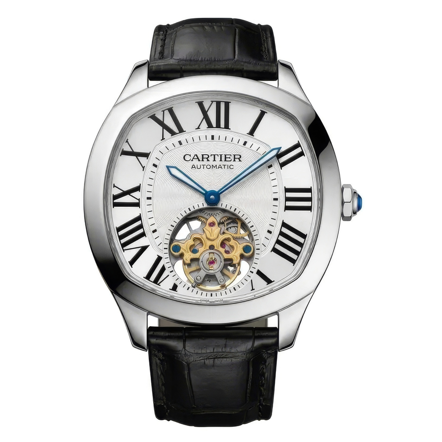 Cartier Watch For Men - Drive de Cartier (White Dial) - WHNM0003